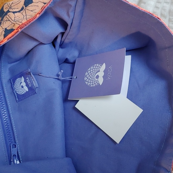 💚Nwt Koza Linen, Silk, and Cork Tote Bag - Picture 6 of 11